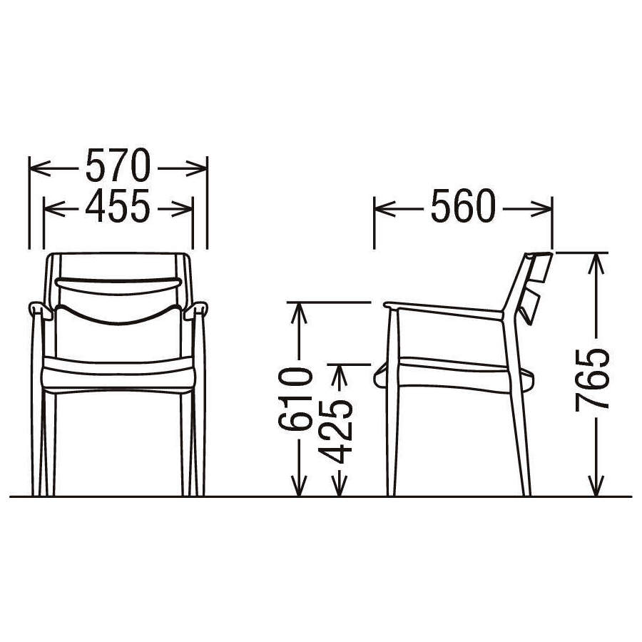 Fauteuil de table - Chaise de table