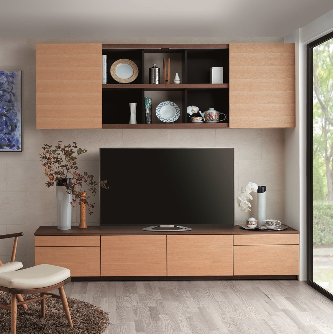 Armoire murale double