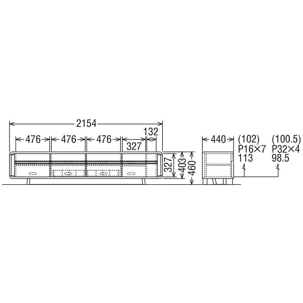 Meuble TV Mid Standard - Meuble de rangement