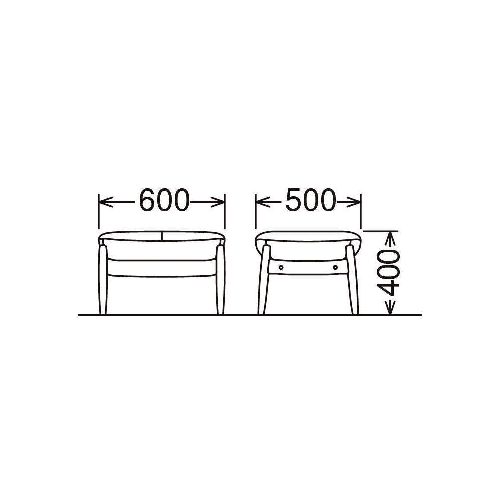 Canapé ottoman accent idéal - Tabouret