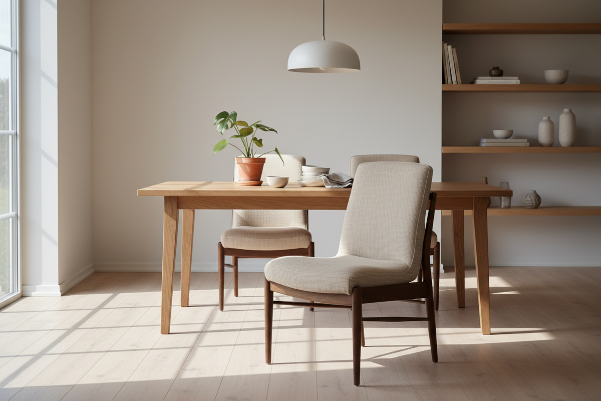 Dining Chair Interior Scene